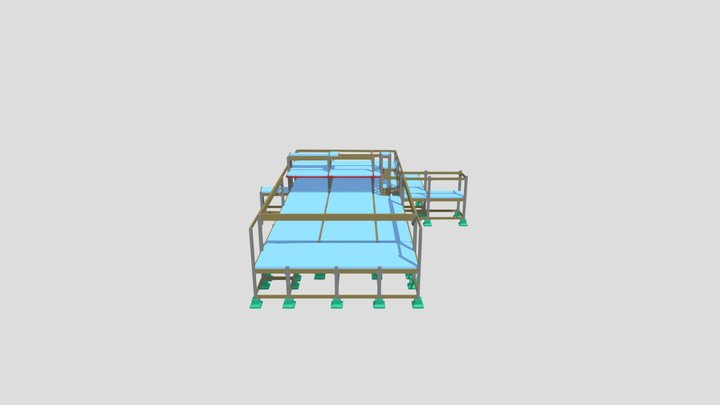 MODULAÇÃO ESTRUTURAL - PORTO BELO 3D Model