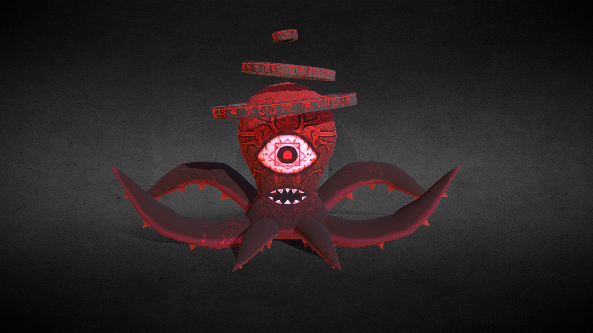 Bloody Octodemon - 3D model by HydroCosmo (@HydroCosmos) [cc8d0e5] - Sketchfab