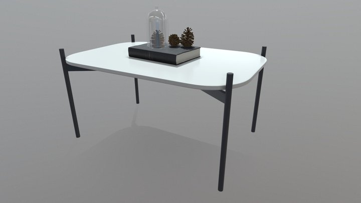 Cass Coffee Table 3D Model