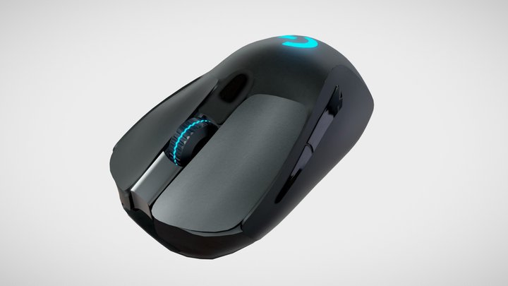 Logitech Gaming Mouse 3D Model