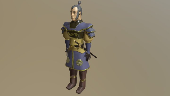 Eastern Warlord 3D Model