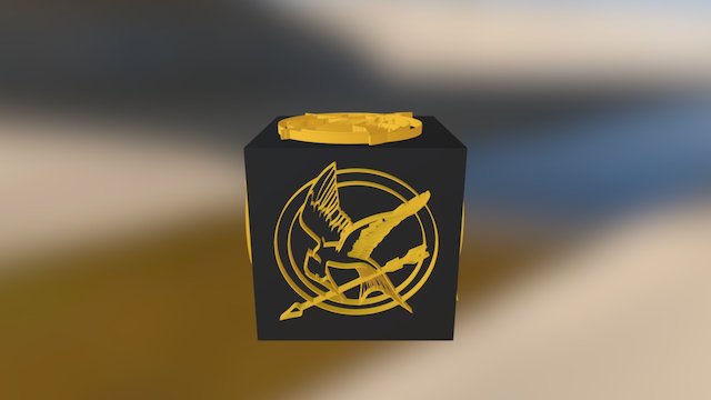 Hunger Games Box 3D Model