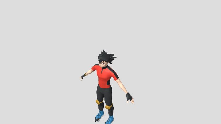 Protagonist (Temple of Dreams) 3D Model