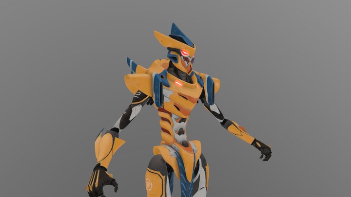 Revenant model Apex Legends Evangelion 3D Model