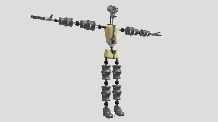 CybefunTech From The Walten Files 3D Model