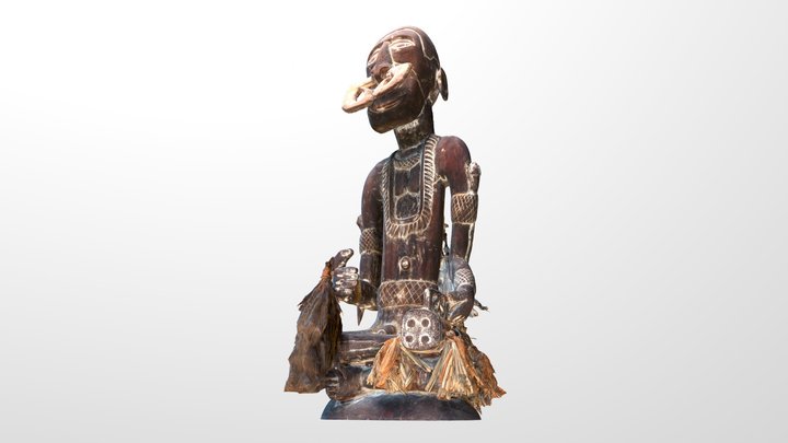 Patung Ondoafi 3D Model