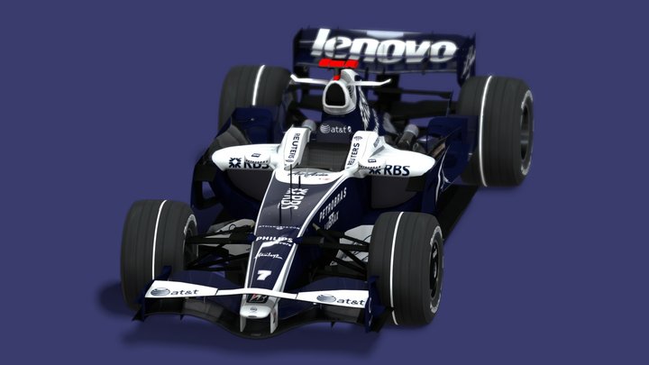 2008 Williams FW30 – Free 3D Model STL