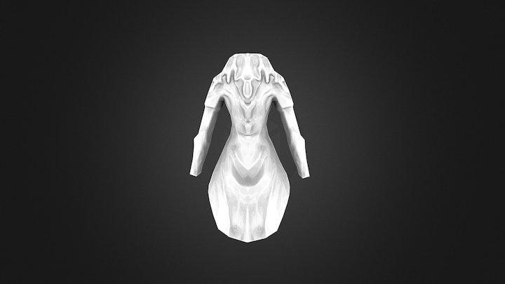 Chevalier Low Poly Chest 3D Model