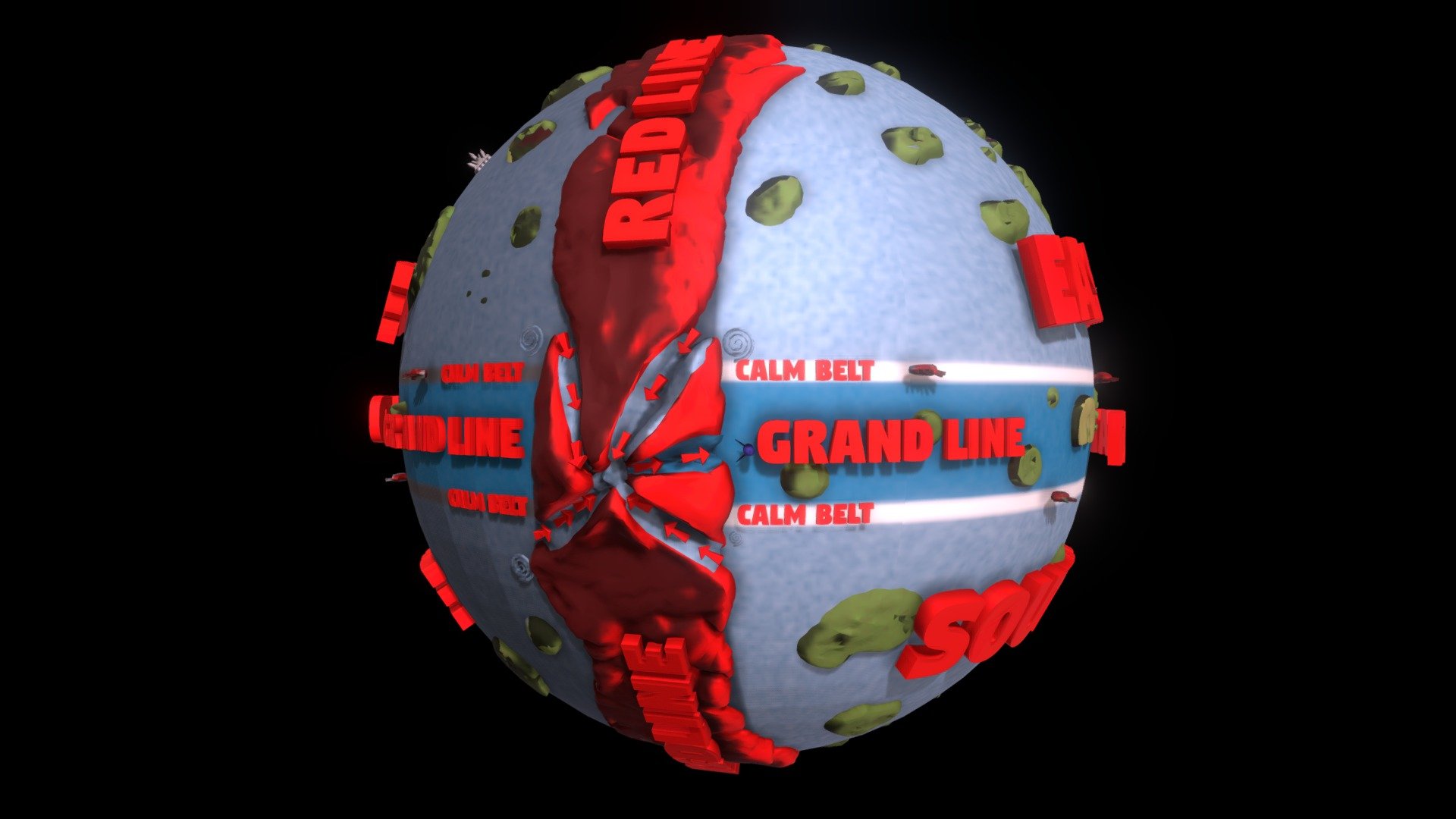 One Piece World Globe - 3D model by asern_afri (@asern_afri) [2276058]