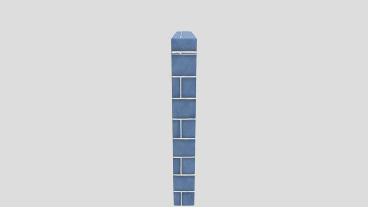 NS1 subway tile 3D Model