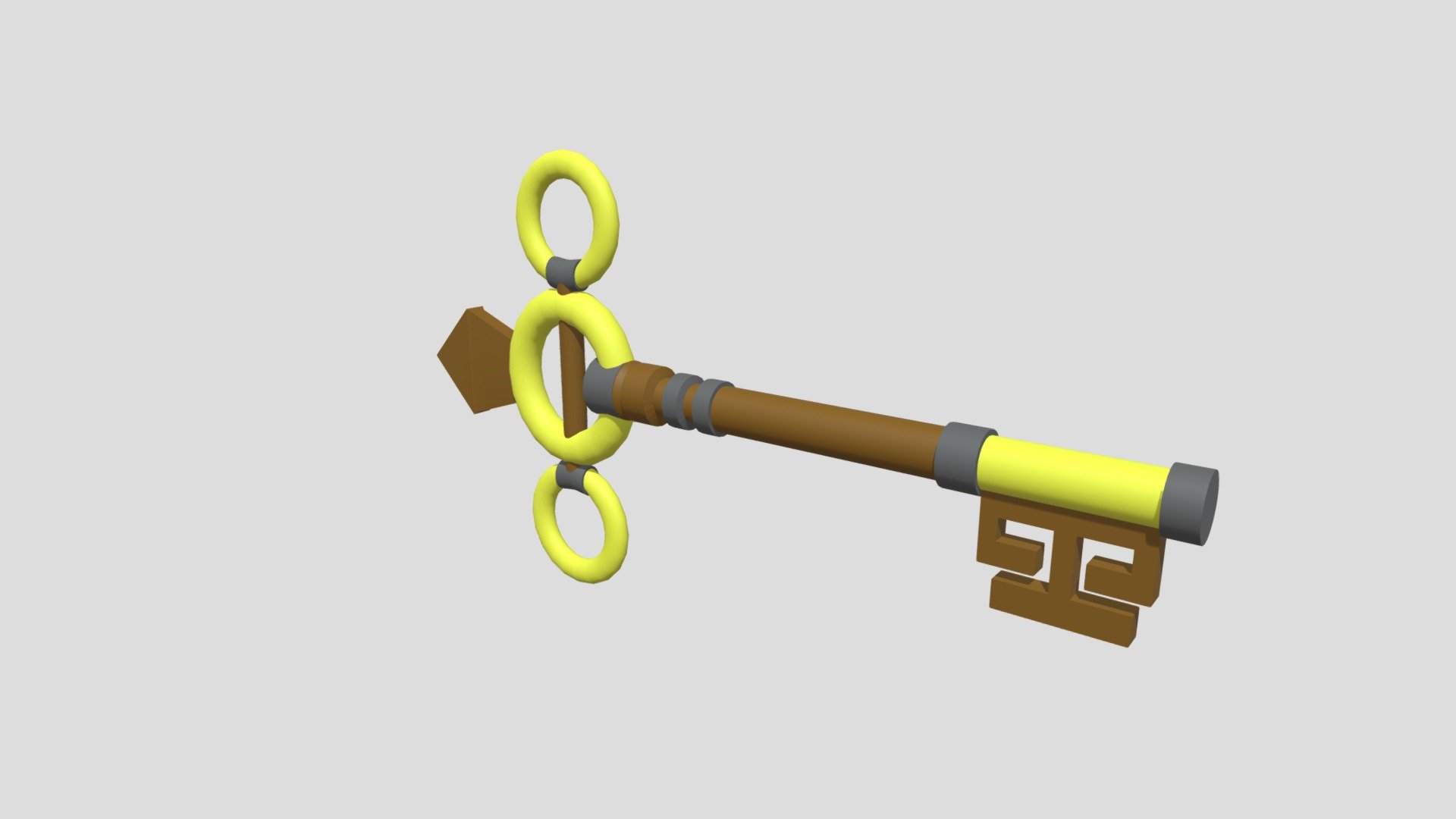 Gate Key — Sketchfab embed 3D viewer