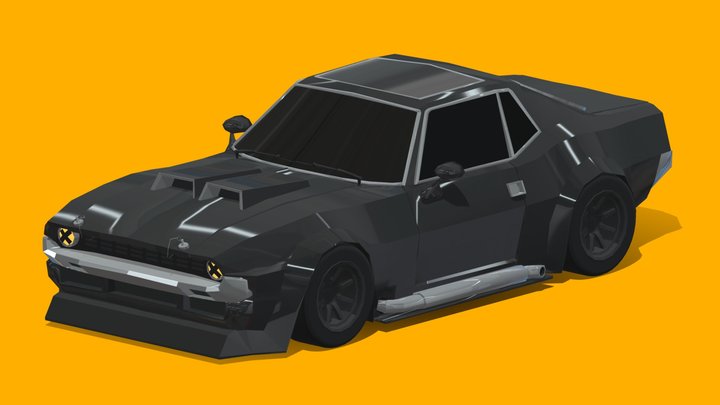 The Bad Guys Car 3D Model