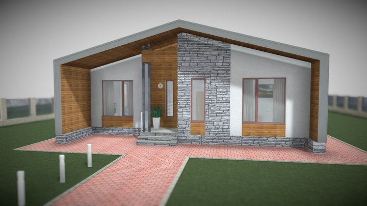 О Барн 3D Model