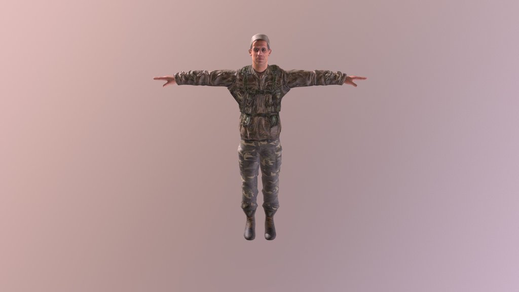 Army soldier Character