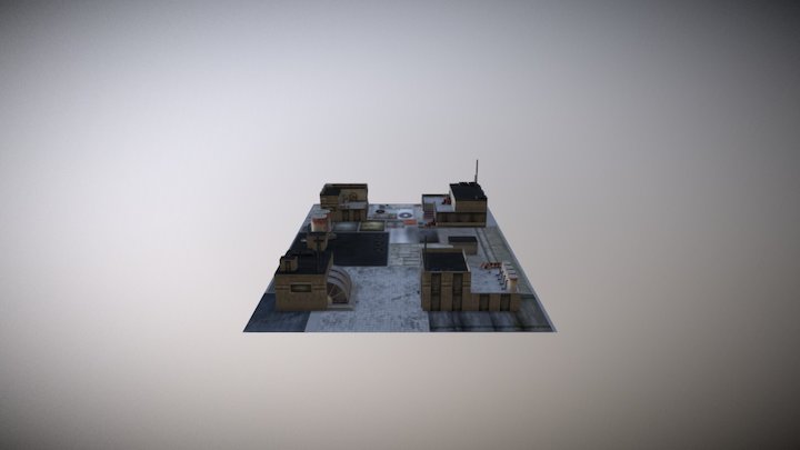 40k Building 3D Model