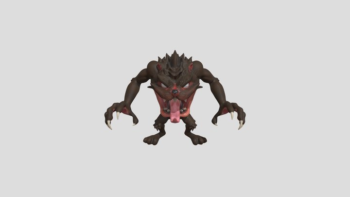 Tazmania Devil 3D Model