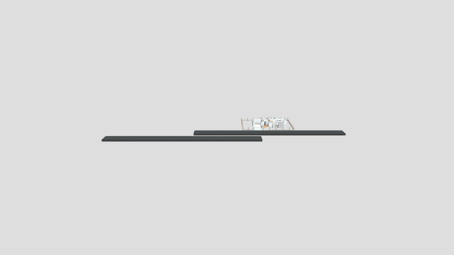 Вид сверху 1-й этаж - Download Free 3D model by olya09gs1 [cc9a5b8 ...