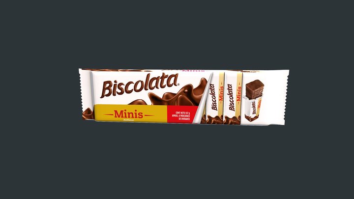 Biscolata Minis 3D Model
