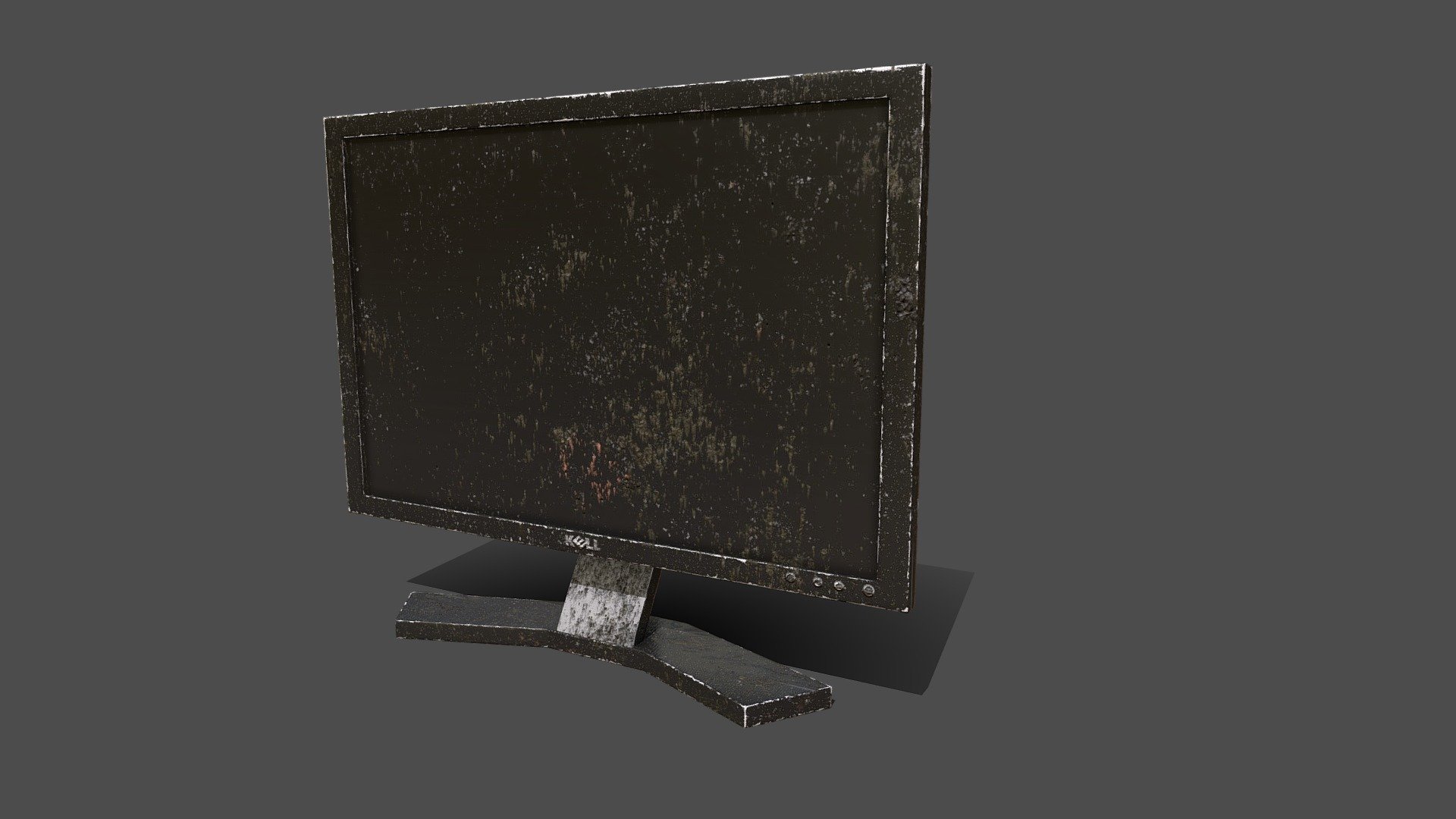Discarded Monitor - 3D model by Kish San (@kishsan) [cc9ac47] - Sketchfab