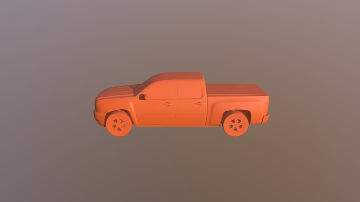 Pickup Truck 3D Model