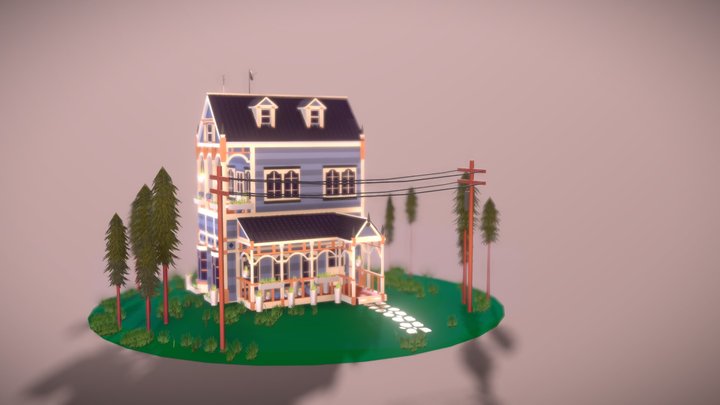 Mini Landscape Victorian 3D Model