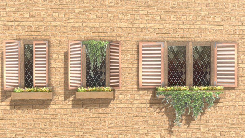medieval windows (rearrangeable )