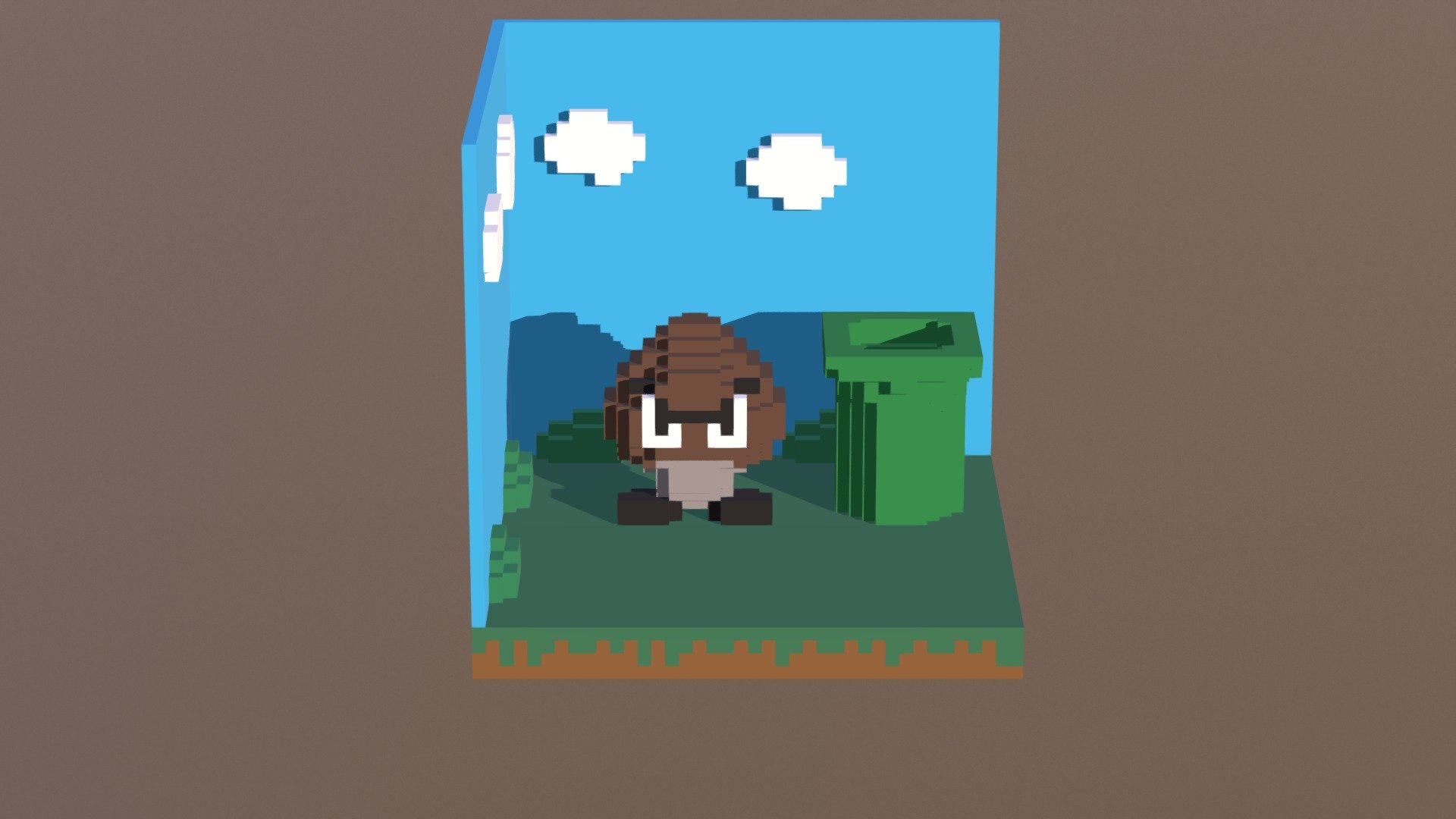 Goomba - 3D model by William (@24choiw) [cc9d8cc] - Sketchfab