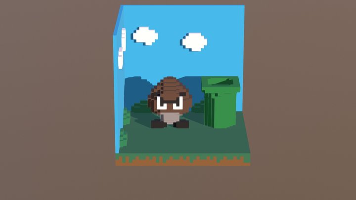 Goomba 3D Model