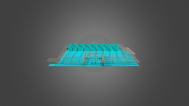 Industrial Warehouse 3D Model