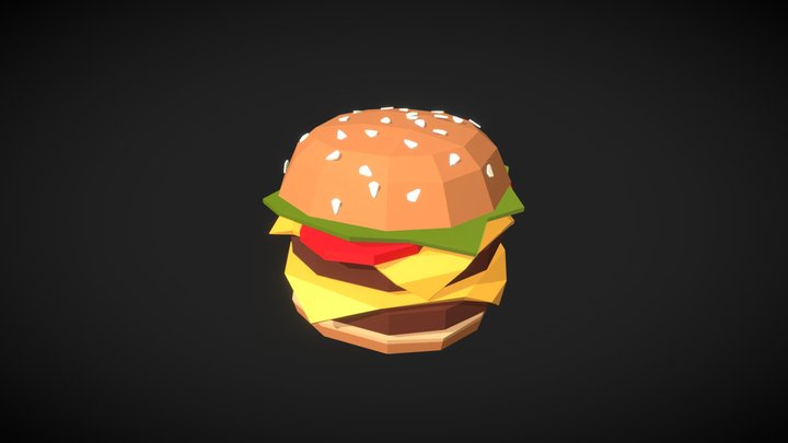Hamburger 3D Model