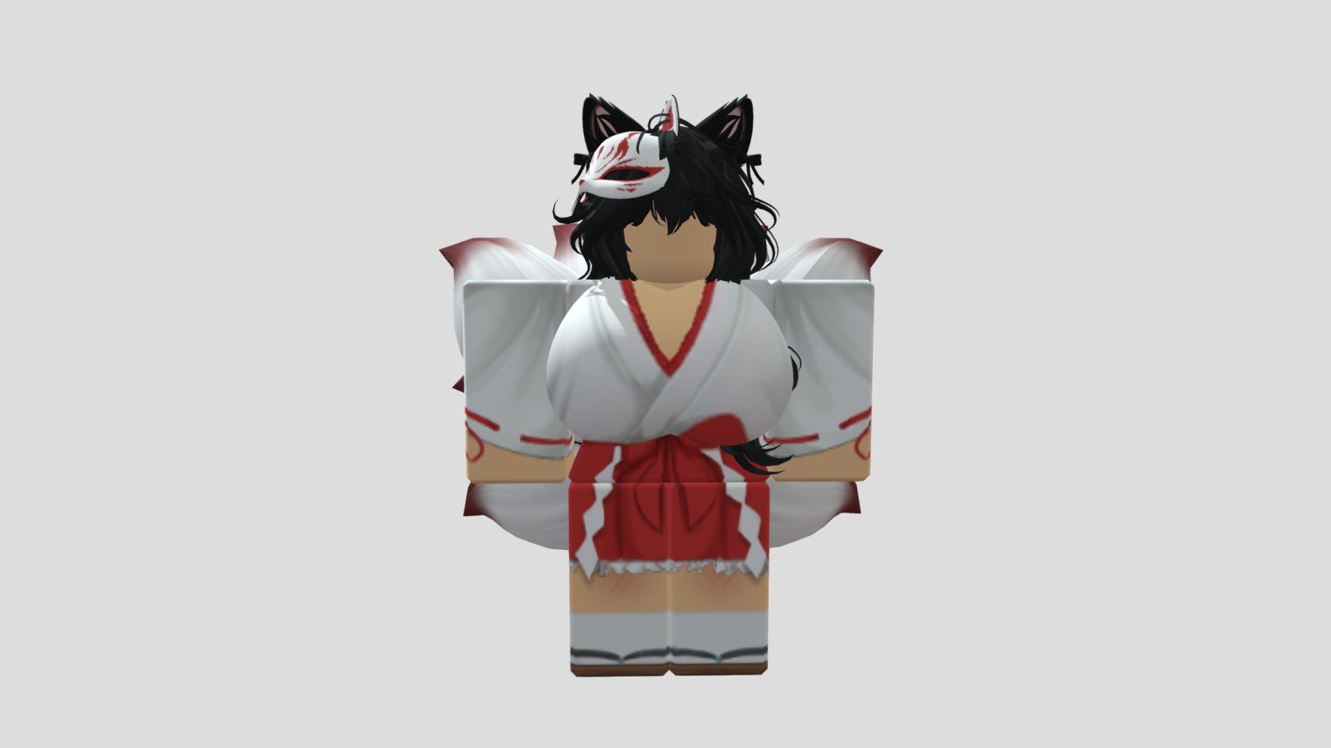 Kitsune Maiden (Roblox R34) - Download Free 3D model by Melvin (@Melvin ...