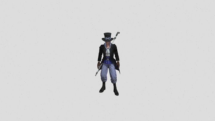 Sabo With Animation 3D Model