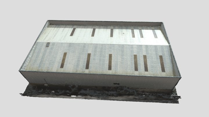 Roof Only Drone Model 3D Model
