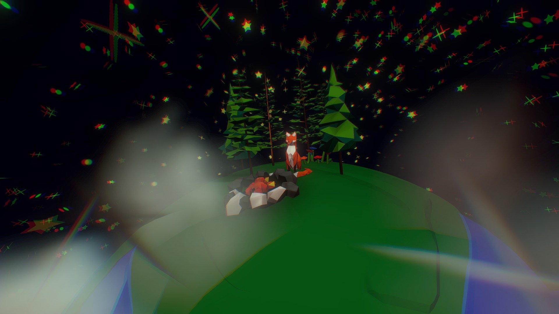 Fox on planet