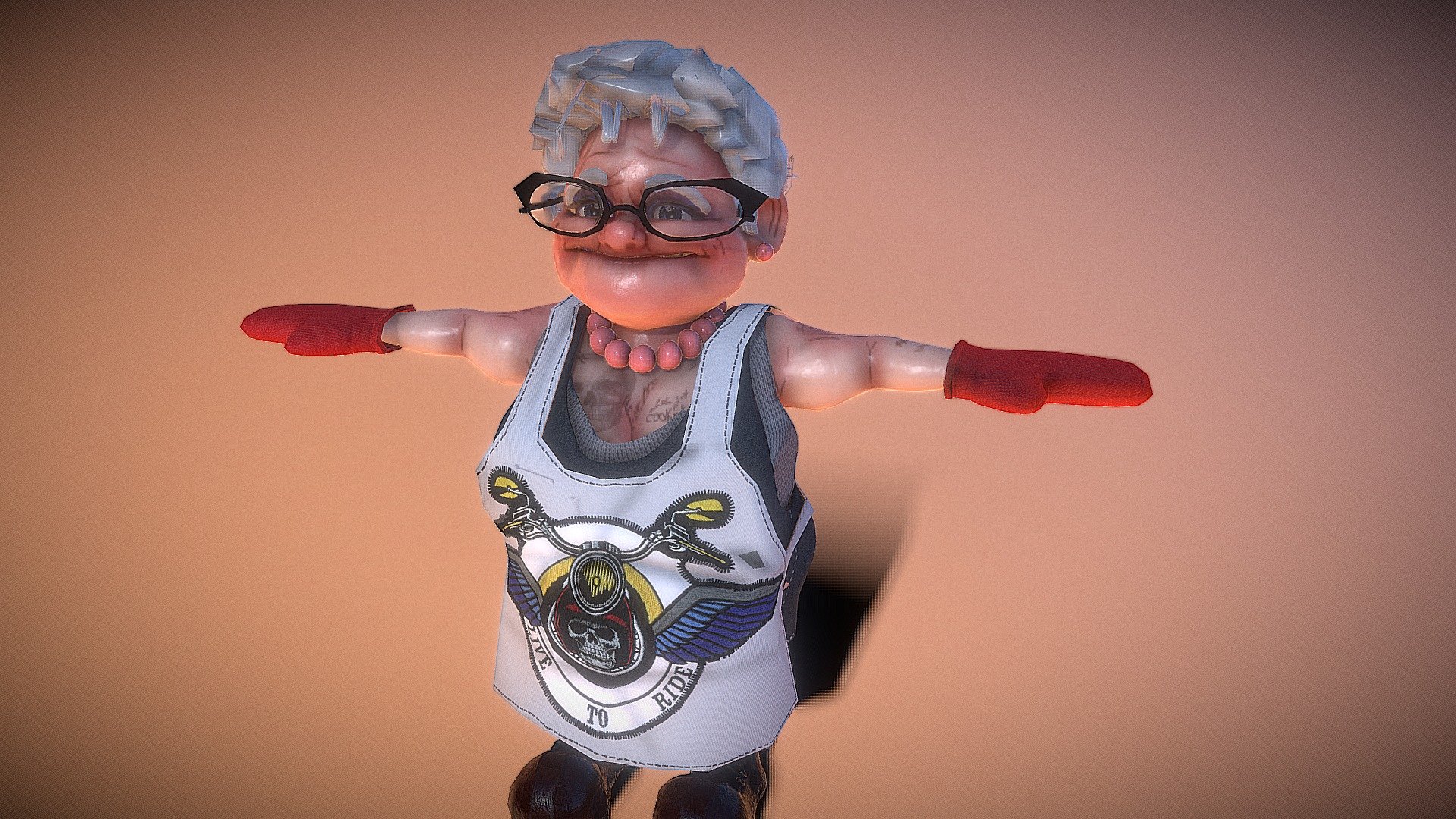 Grannywip Download Free 3d Model By The Vaudeville Horror Show 