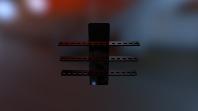 Portafrags Para Fondo de Tanque 3D Model