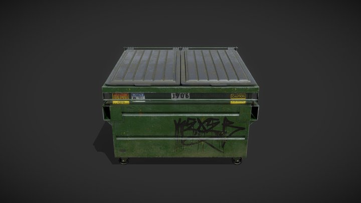 Dumpster 3D Model