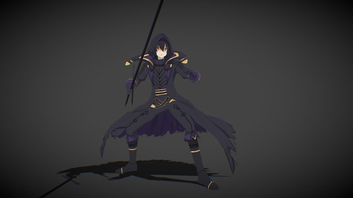 Shadow - The Eminence in Shadow 3D Model