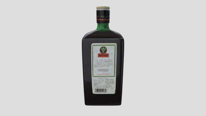 Jägermeister 3D Model