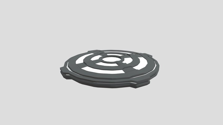 Sci Fi Platform 3D Model