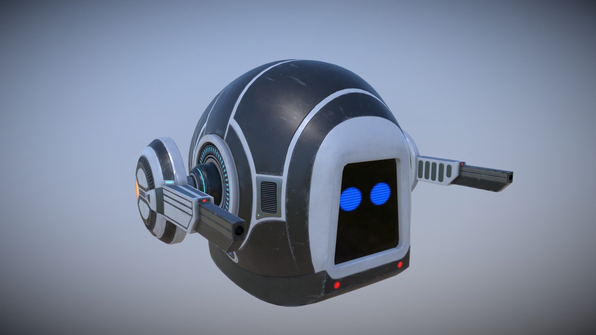 Sci-Fi Space Drone