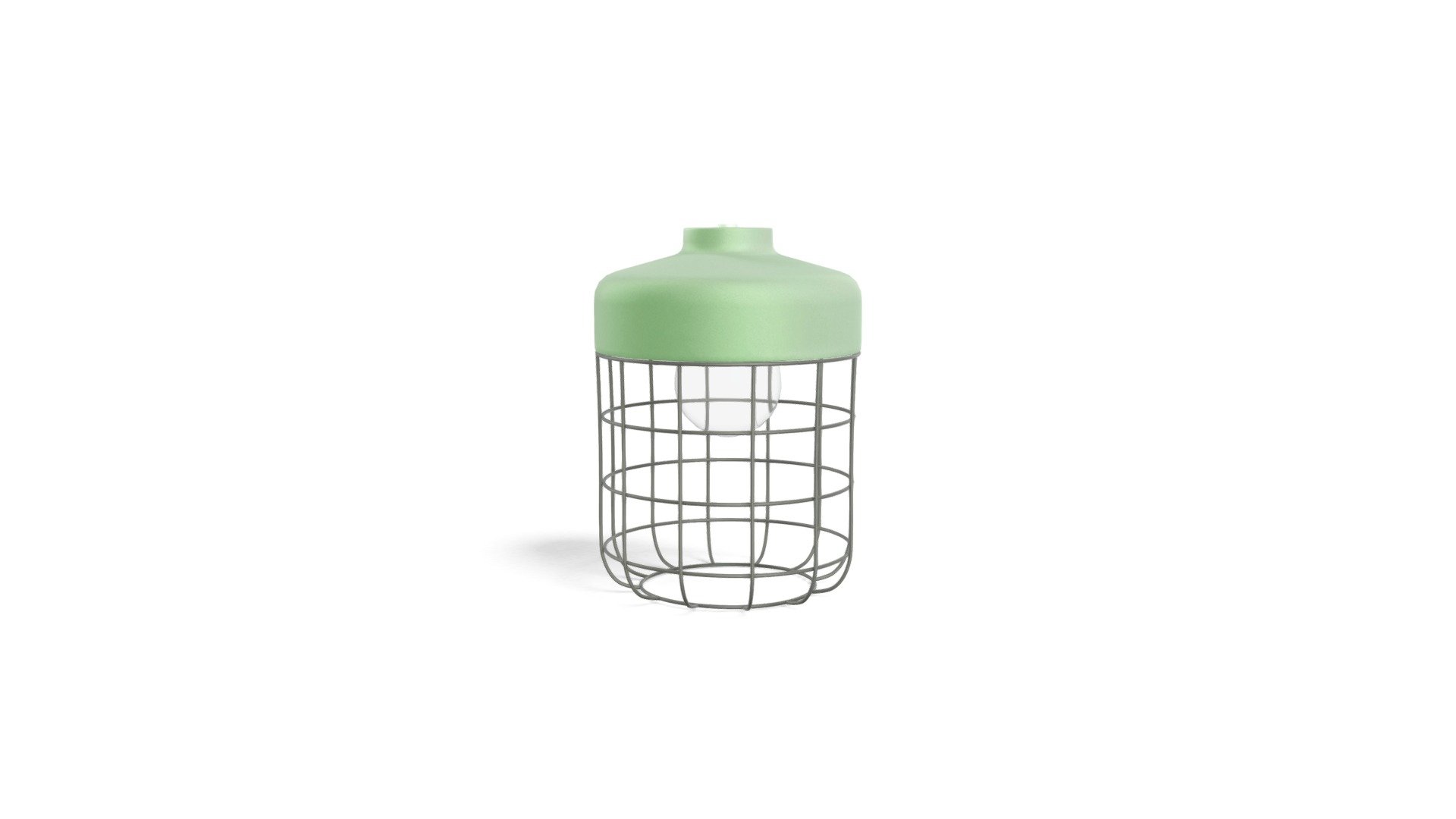 Arthur Floor Lamp, Mint Grey