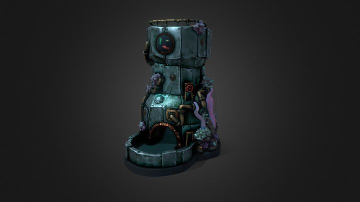 Dice Tower 3D Model