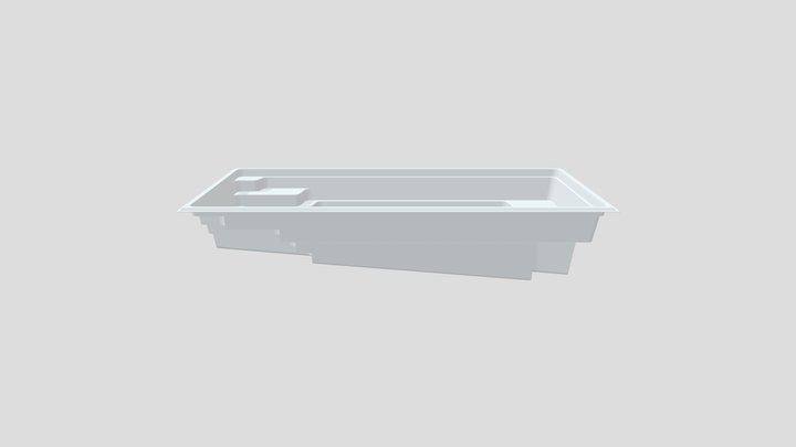 Сompass Pools Model X-trainer 82 3D Model