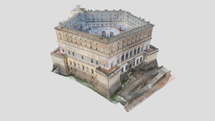 Palazzo Farnese Caprarola 3D Model