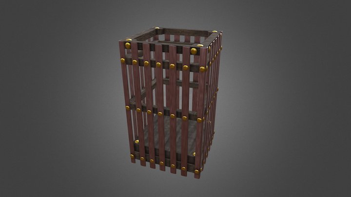 Desk bin 3D Model