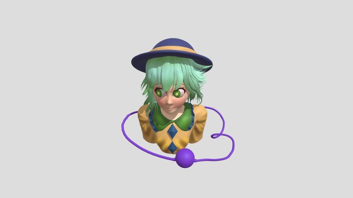 Komeiji Koishi ~ Touhou Project 3D Model