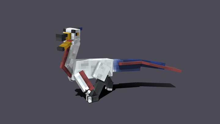 Gallimimus 3D Model