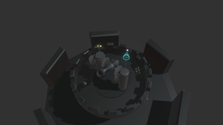 HW Detail #1 Castle 3D Model