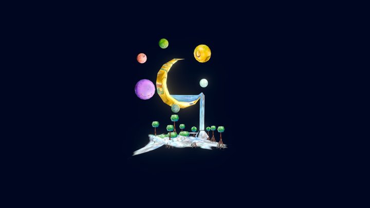 Try my painting to 3d 3D Model
